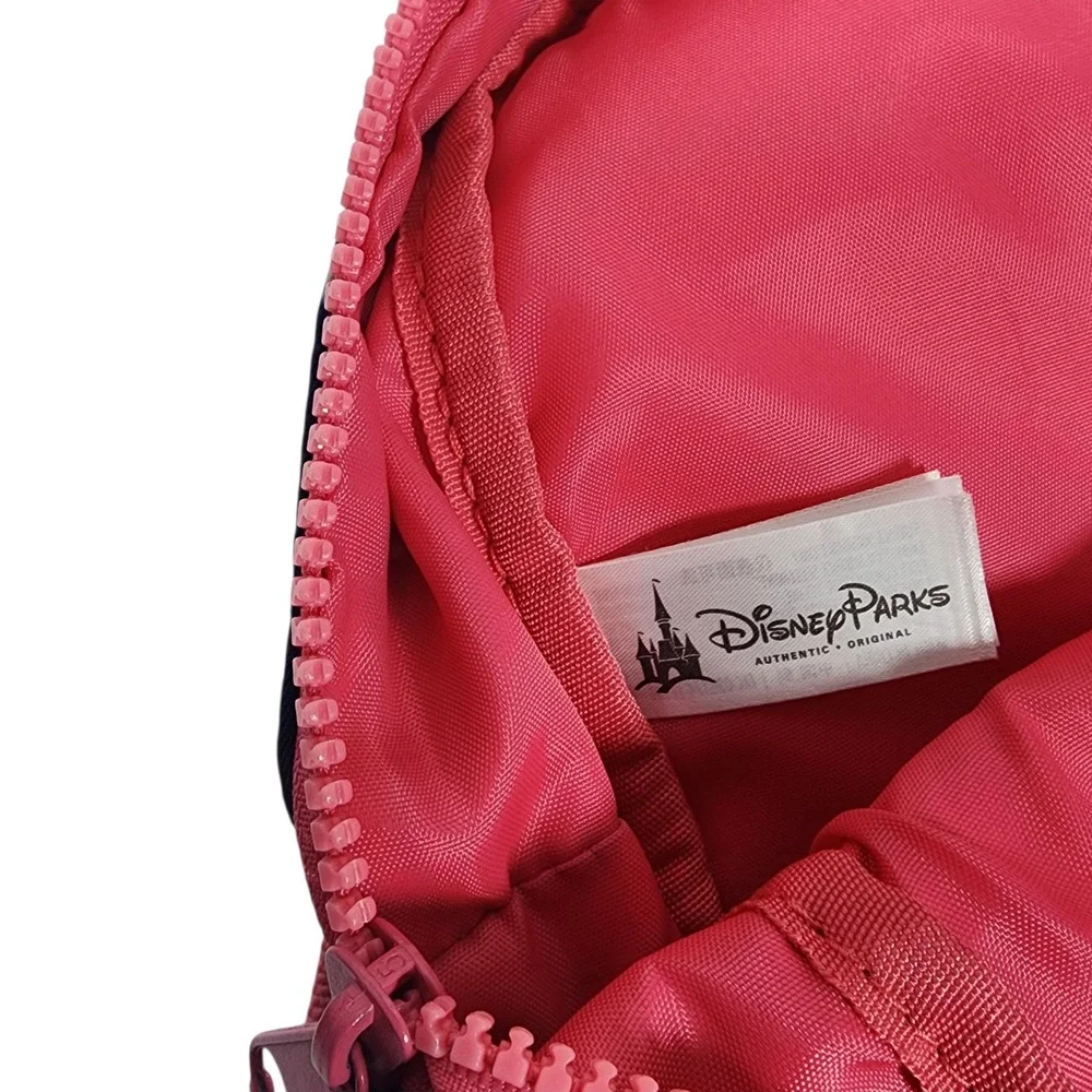 Disney Parks Minnie Mouse Backpack Blue Red XOXO Love Pattern Luggage Tag‎